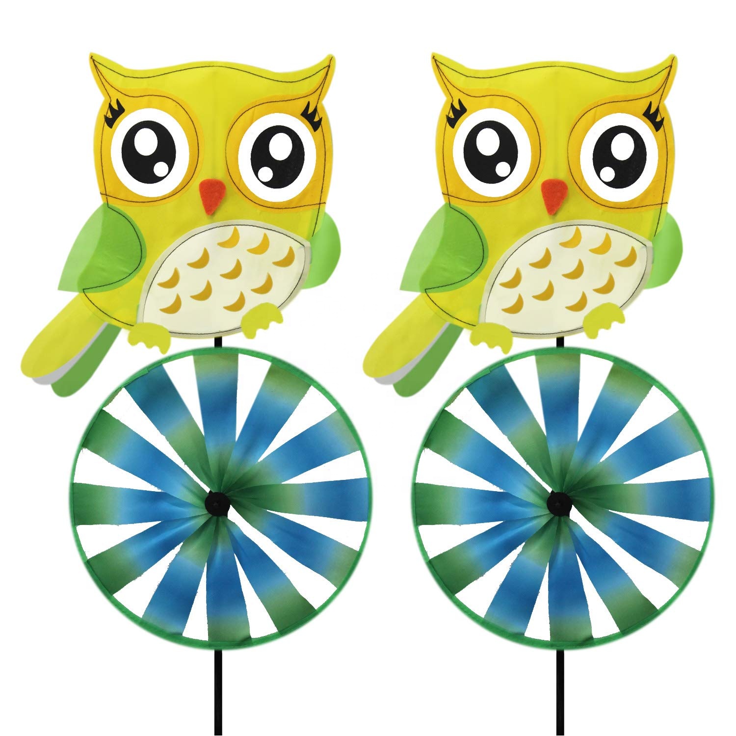 Красочные пчелы мультфильм детские игрушки мельница pinwheel ветряная мельница