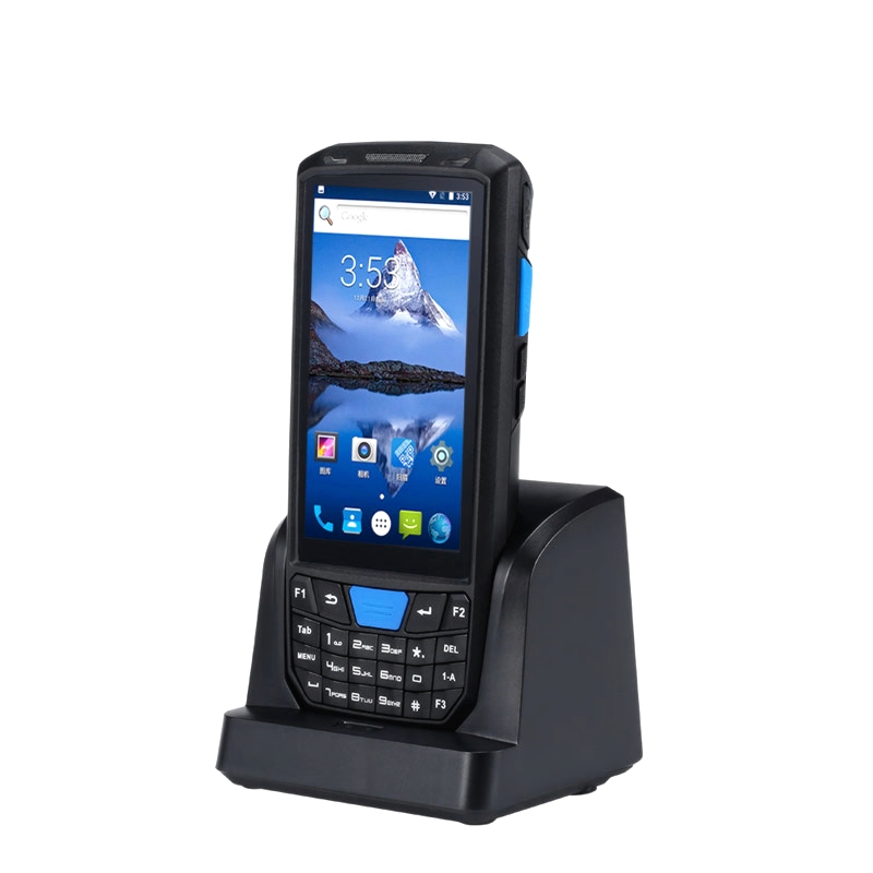 Factory price rugged android handheld mobile terminal pda 1D 2D qr barcode scanner with CE FCC RoHS CCC Certificate pdas
