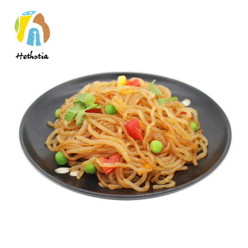 Healthy noodles spaghetti pasta konjac food shirataki