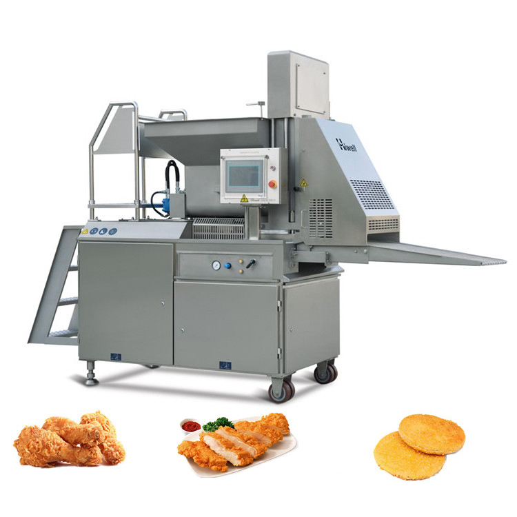 Factory price nuggets making machine chicken automatic hamburger patty making machine