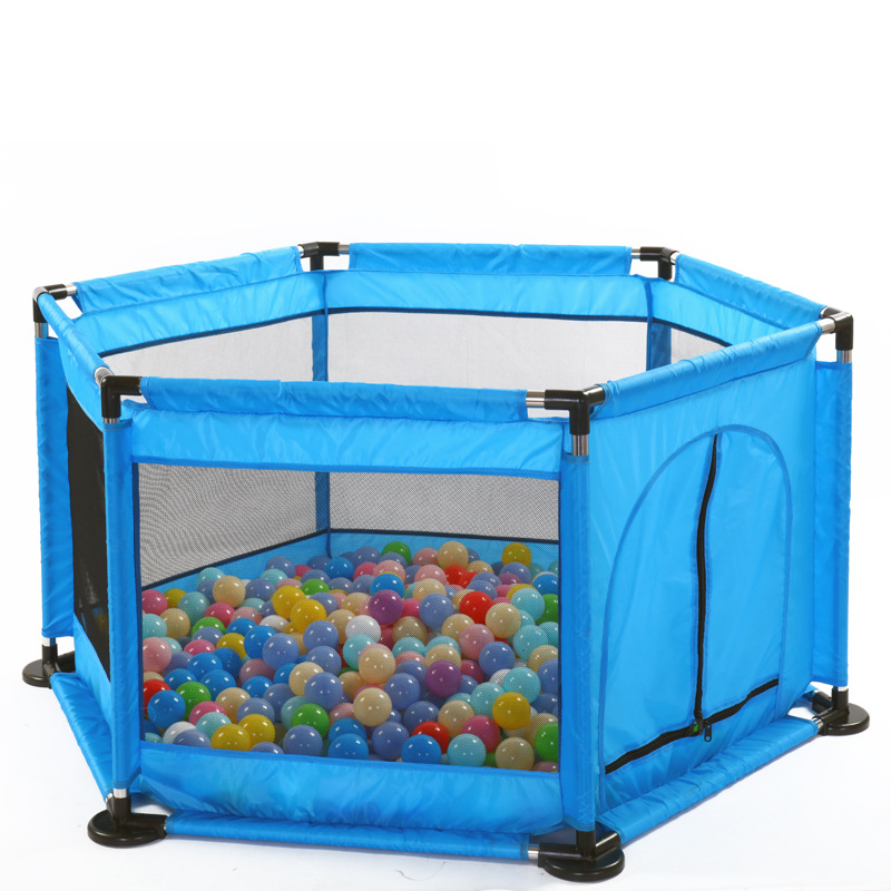 Cheap Baby Playpens Children's Safety Game Fence Safety Playpen Fence For Baby Folding Toy Free balls