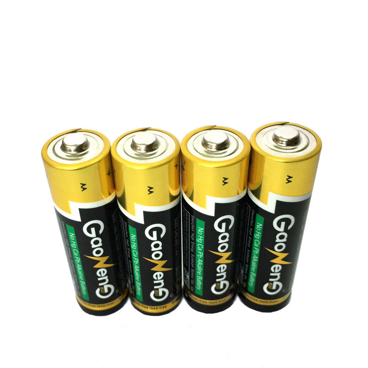 AA 1,5 V LR06 5 Щелочная сухая батарея для хранения