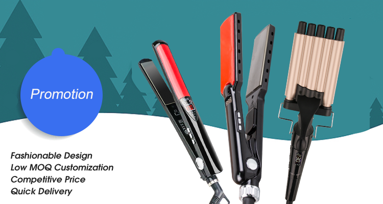 Low MOQ Quick Delivery Fast Heating Professional Ceramic Hair Straightener Hair Styler MCH Titanium Hair Straightener Flat Iron