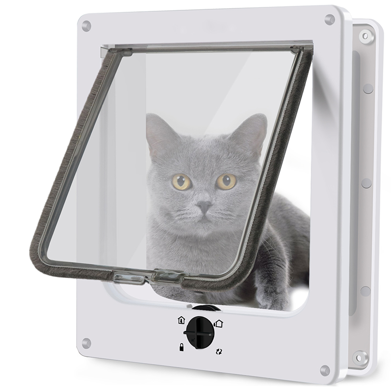 Manufacturers direct sale pet interior door pet access supplies dog cave cat free access cat flap door