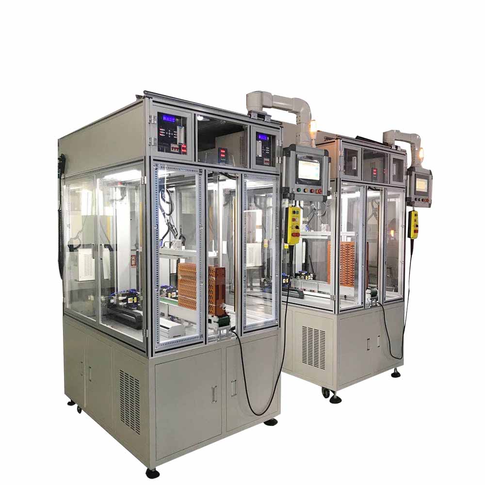 TMAX Auto Double Sides CNC Spot Welding Machine Tab Welder Equipment for 18650 21700 Lithium Cylindrical Battery Pack