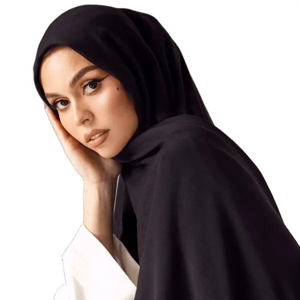 Hot Sale Plain Modal Hijabs Breathable  Light Weight Bamboo Woven Modal Fashion  Shawls For Women