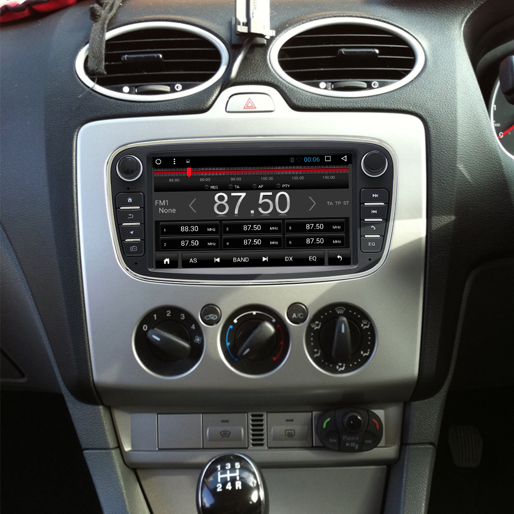 Двойной DIN стерео Мультимедийный плеер GPS навигация с BT WIFI MP3 MP4 для Ford Focus Автомобильное видео