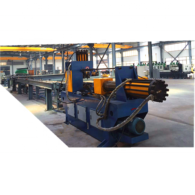 Servo Drive Super Drill OD127mm steel tube PLC CNC control multiple holes Drilling Machine