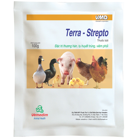 Порошок окситетрациклина для домашней птицы, Terra Strepto