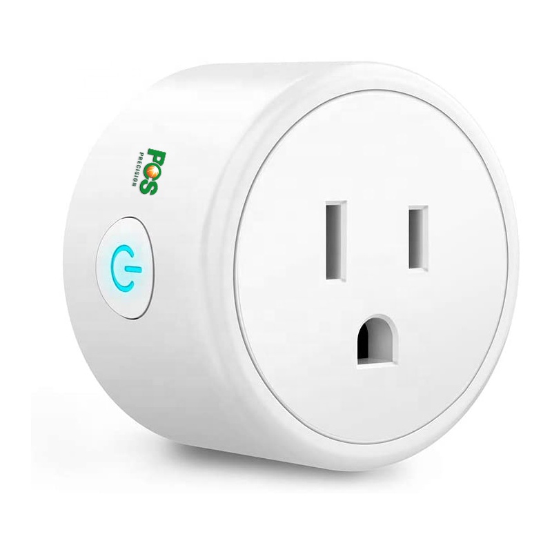 С Google горячо продаваемый ОЕМ по американскому стандарту Wi-Fi Smart Plug домашний помощник для домашнего использования, электрическая распределительная разъем 16A Tuya Промышленный Белый