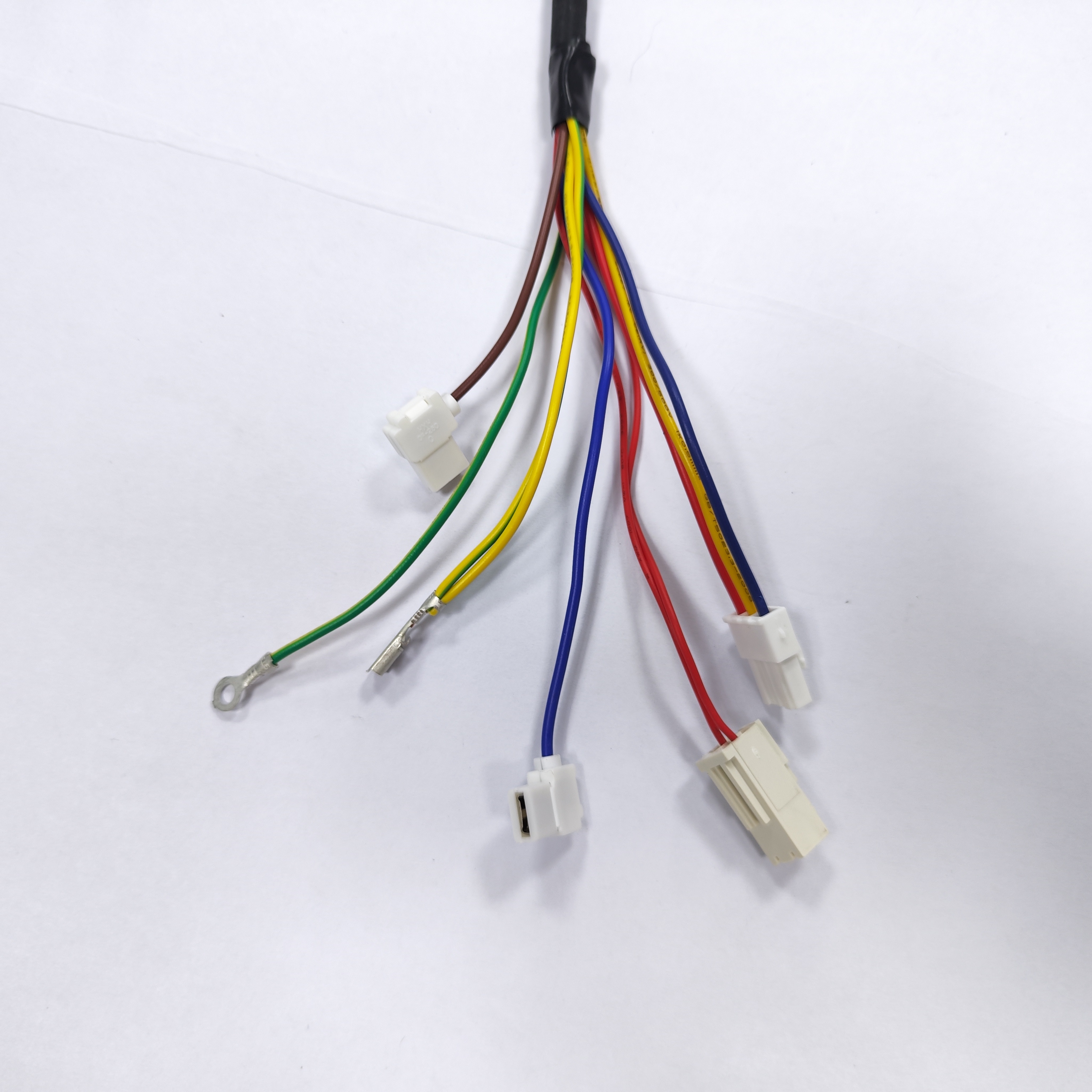 Factory custom wiring harness cable assembly kit cables and connectors wire harness for washing machine