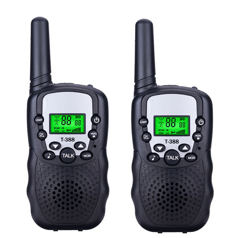 2 шт./пара ребенка портативный двухстороннее радио 3 км РАДИОТЕЛЕФОНА Walkie Talkie “иди и детей 22 канала с ЖК-экраном с подсветкой фонарик иди и болтай Walkie Talkie