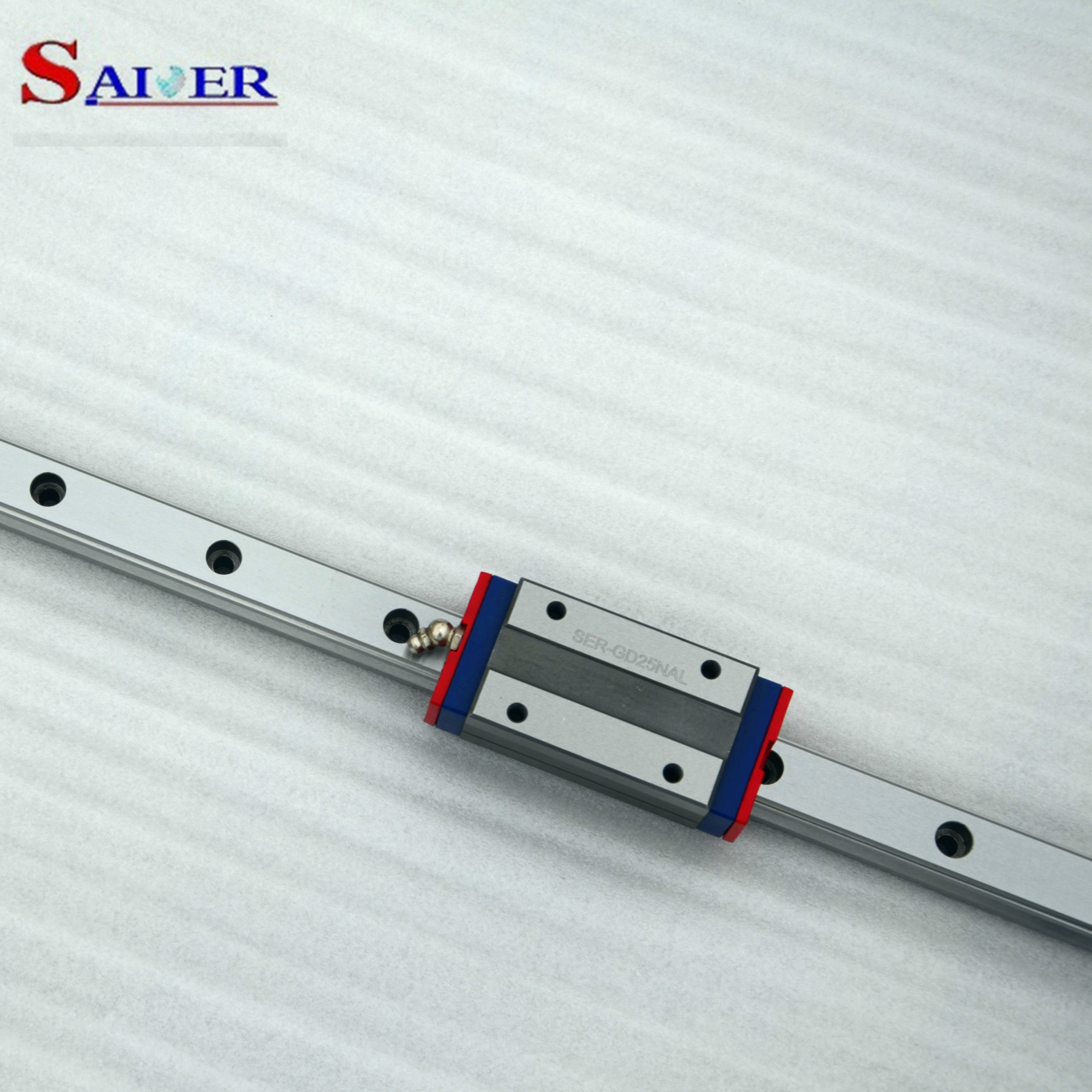 HGR25 Hiwin Linear Motion Guide Rail Linear Slide Block Carriage HGH25CA SER-GD25NA for CNC Machine