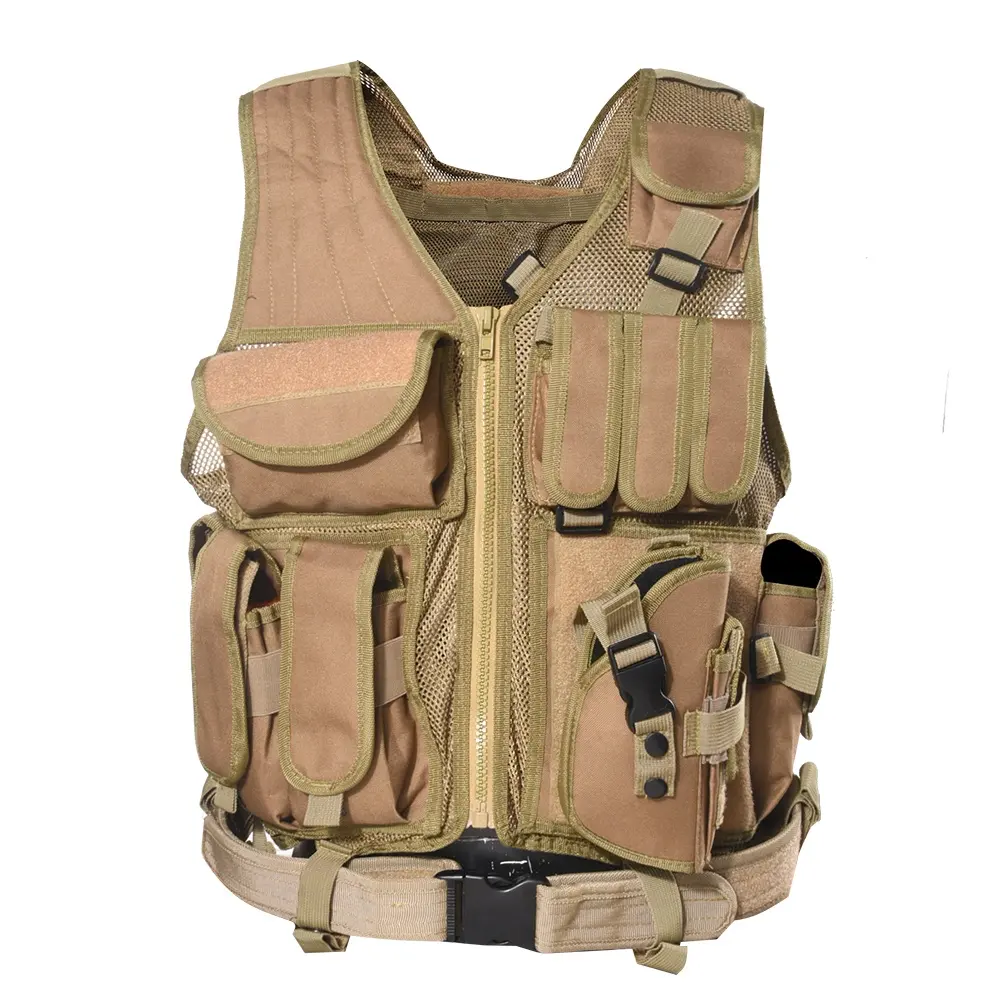 XINXING Factory Desert Tactical Custom Vest Security Polyester Vest For Men TV20
