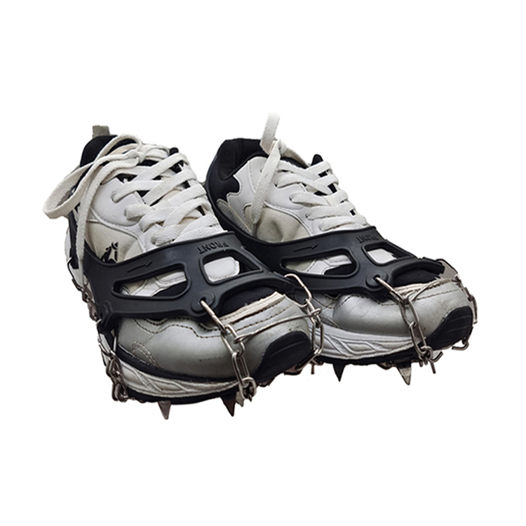Stainless Steel Traction Cleats Portable Walk Spikes Crampons for Walking  Jogging  Hiking  Mountaineering Ice Snow Grips