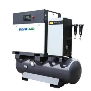 High Quality 15 bar 16 bar All in one Direct-drive Rotary Screw Type Air Compressor for Fiber Laser Cutting Machine