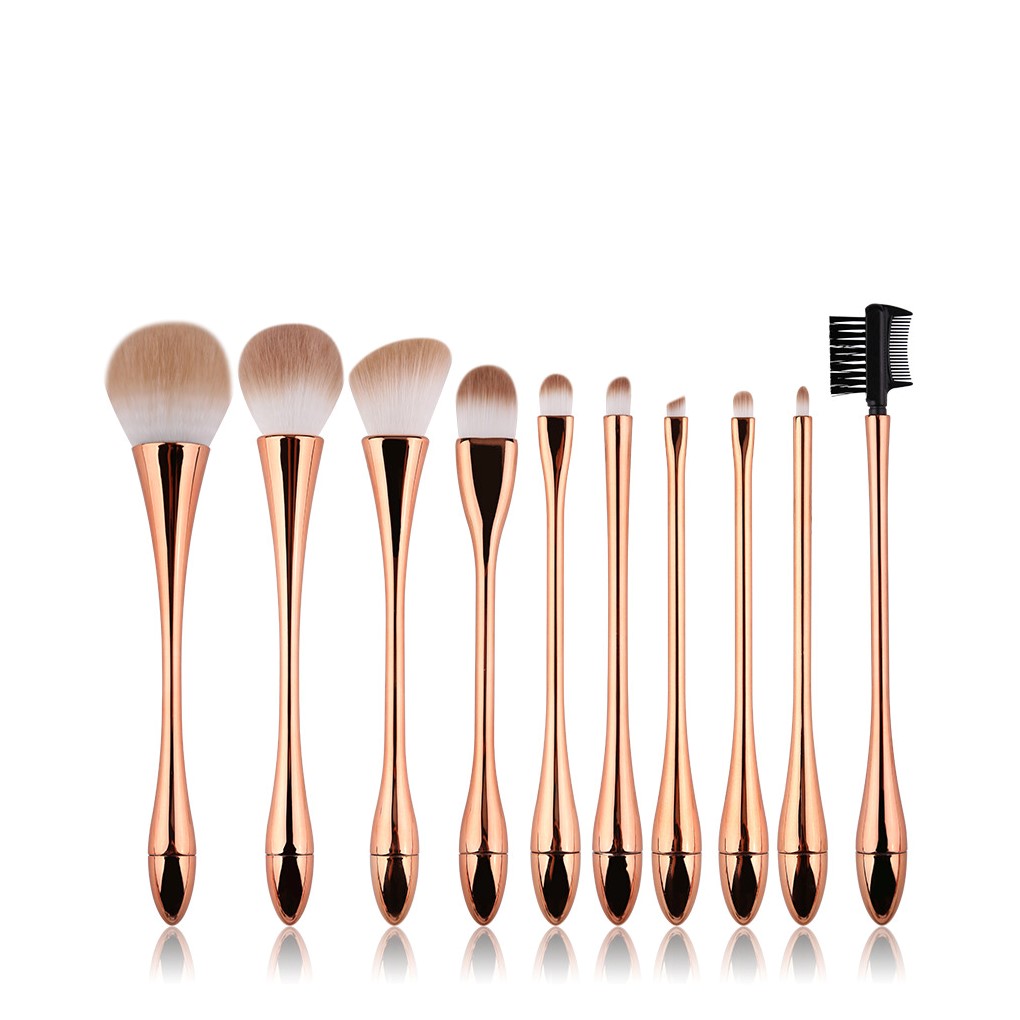 Wholesale high quality flat cosmetic brush cosmetics my own brand brushes