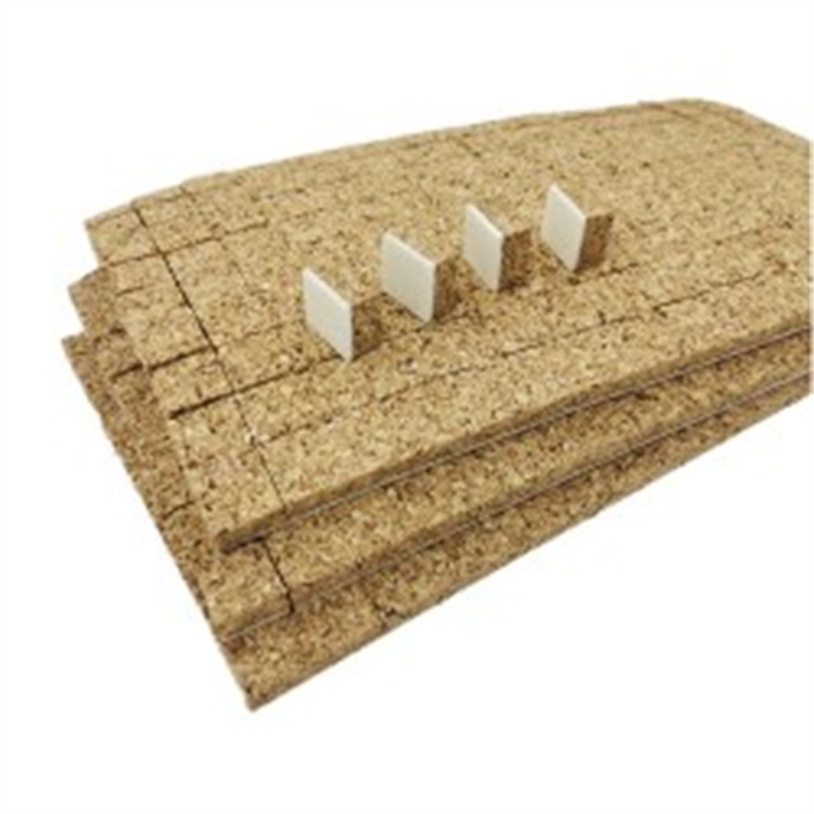 Cork Pad With Foam 18*18*3MM Static Cling Cork Spacer Separator Protector Pads For Glass