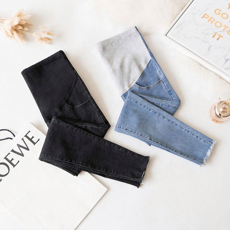 DR.G.TC Pregnant Women Legging Maternity Pants High Waist Elastic Comfortable Long Casual