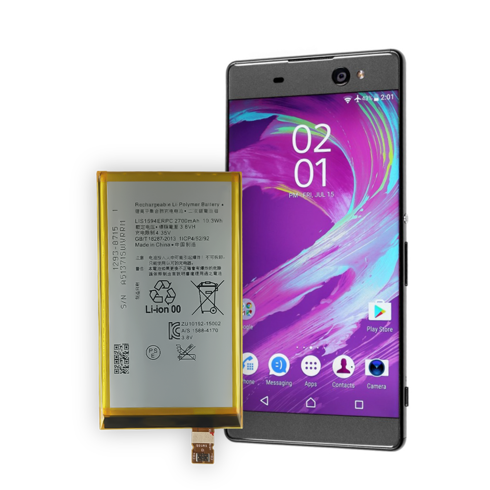 LIS1594ERPC Xperia XA Ultra F3212 F3216 F3211 F3213 F3215 mobile phone battery for sony Xperia XAU