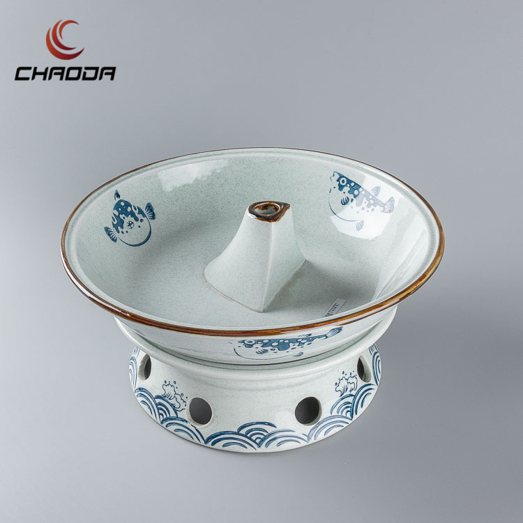 CHAODA Ceramic Food Cookware High Quality Porcelain High Quality Cookware Hot Sale Glazed Glossy Ceramic Cookware Wholesale
