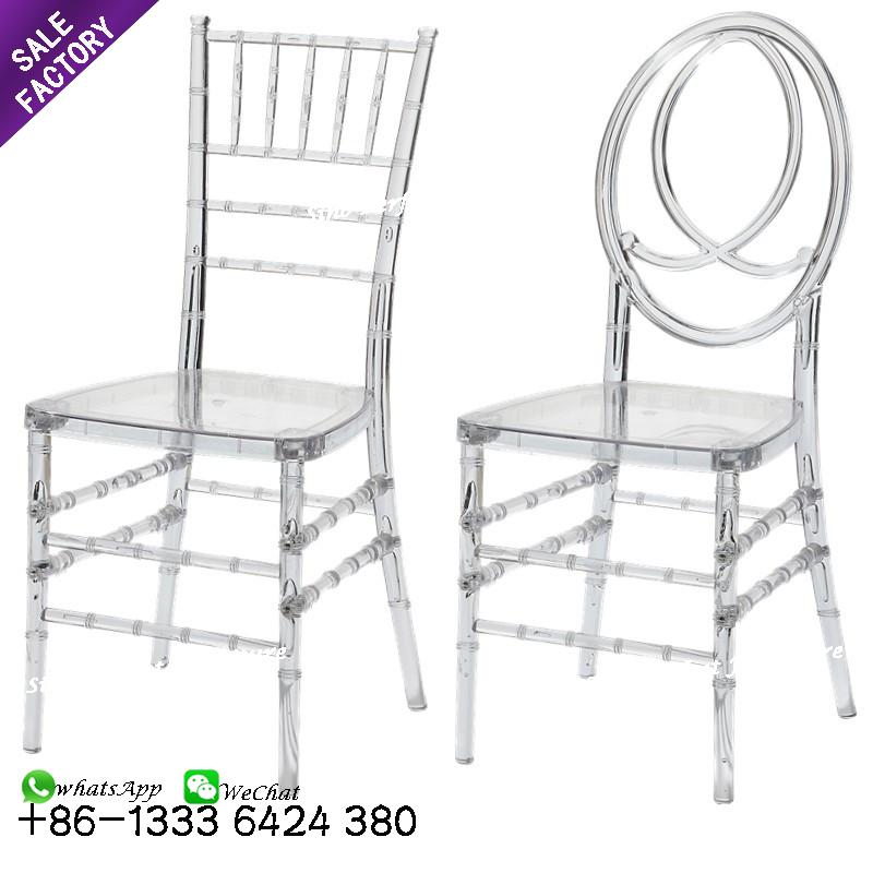 Прозрачный chiavari стул для ресторана
