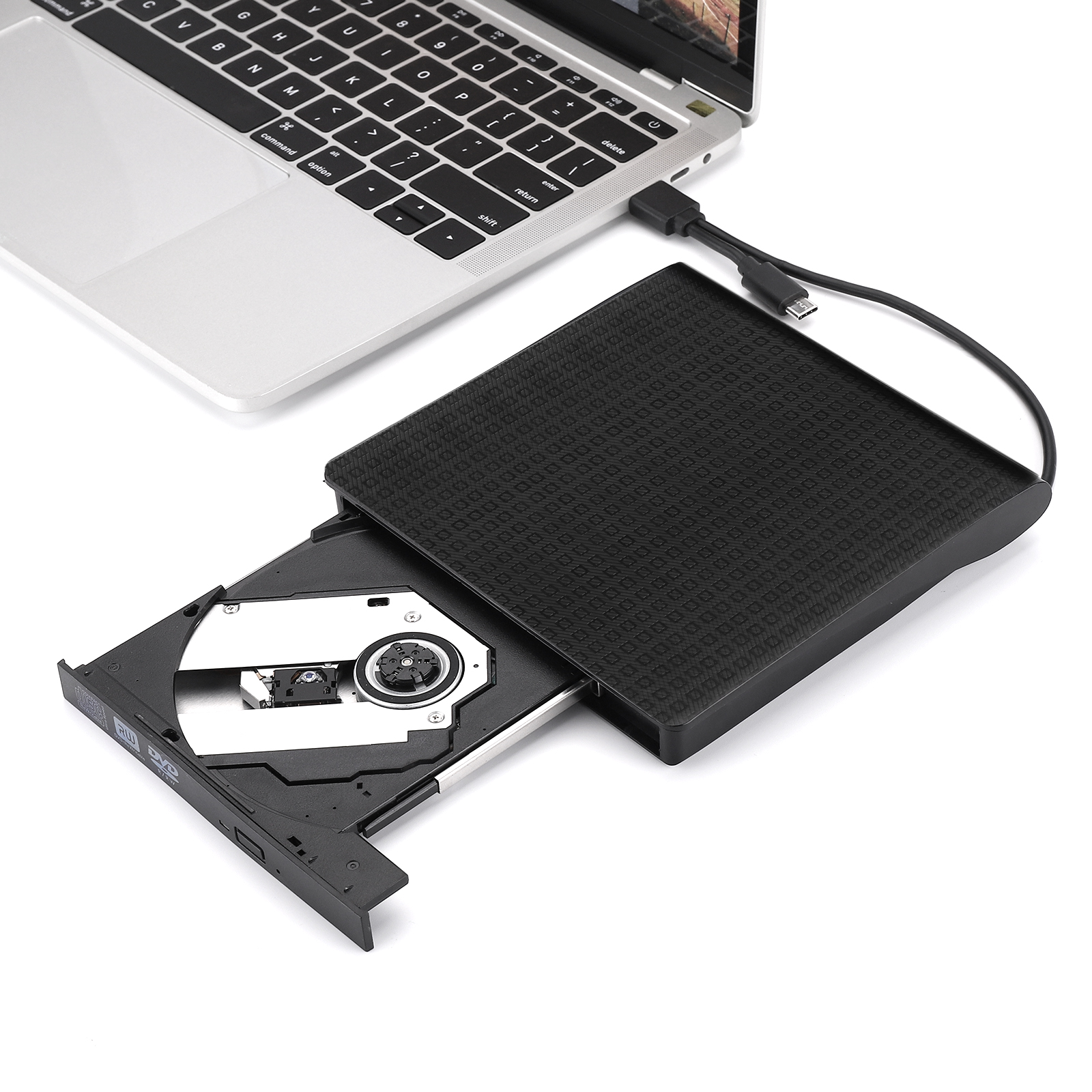Тонкий портативный USB 3,0 тип C мотор для центрального движения писатель внешний компакт дисков RW горелки оптический компакт-диск внешний Дисковод DVD для ноутбука, настольного компьютера, ПК, TYPE-C