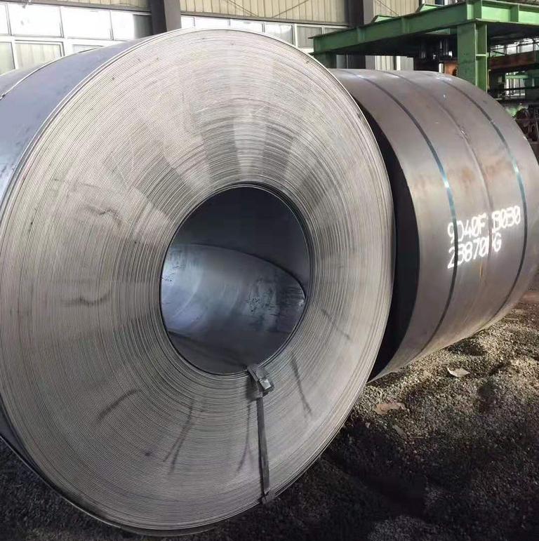 Large Stock Hot Rolled SS400 Q235 Q345 Iron Steel Coils Cold Rolled Carbon Steel Strip Prime HRC/CRC Metal Building Materials