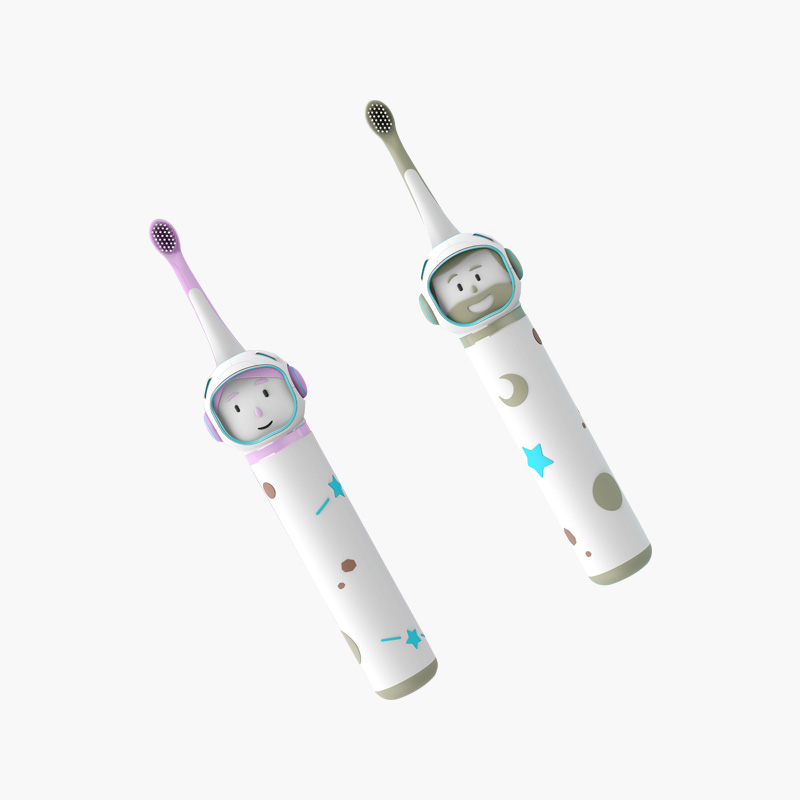AIWO 2021 Kid Cartoon Space Electric Toothbrush For Children Power Whitening Toothbrush Led Whitening