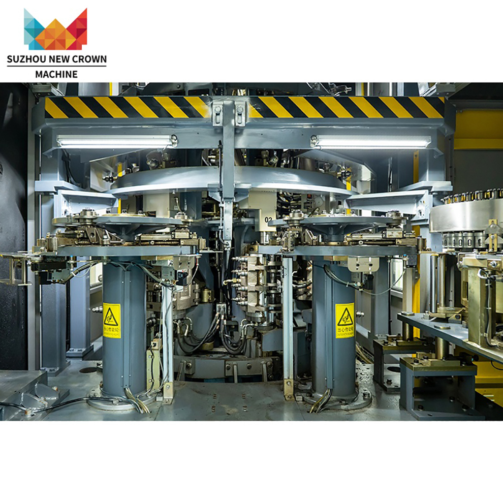 China New Crown combiblock stable efficient liquid filling automatic packing machine