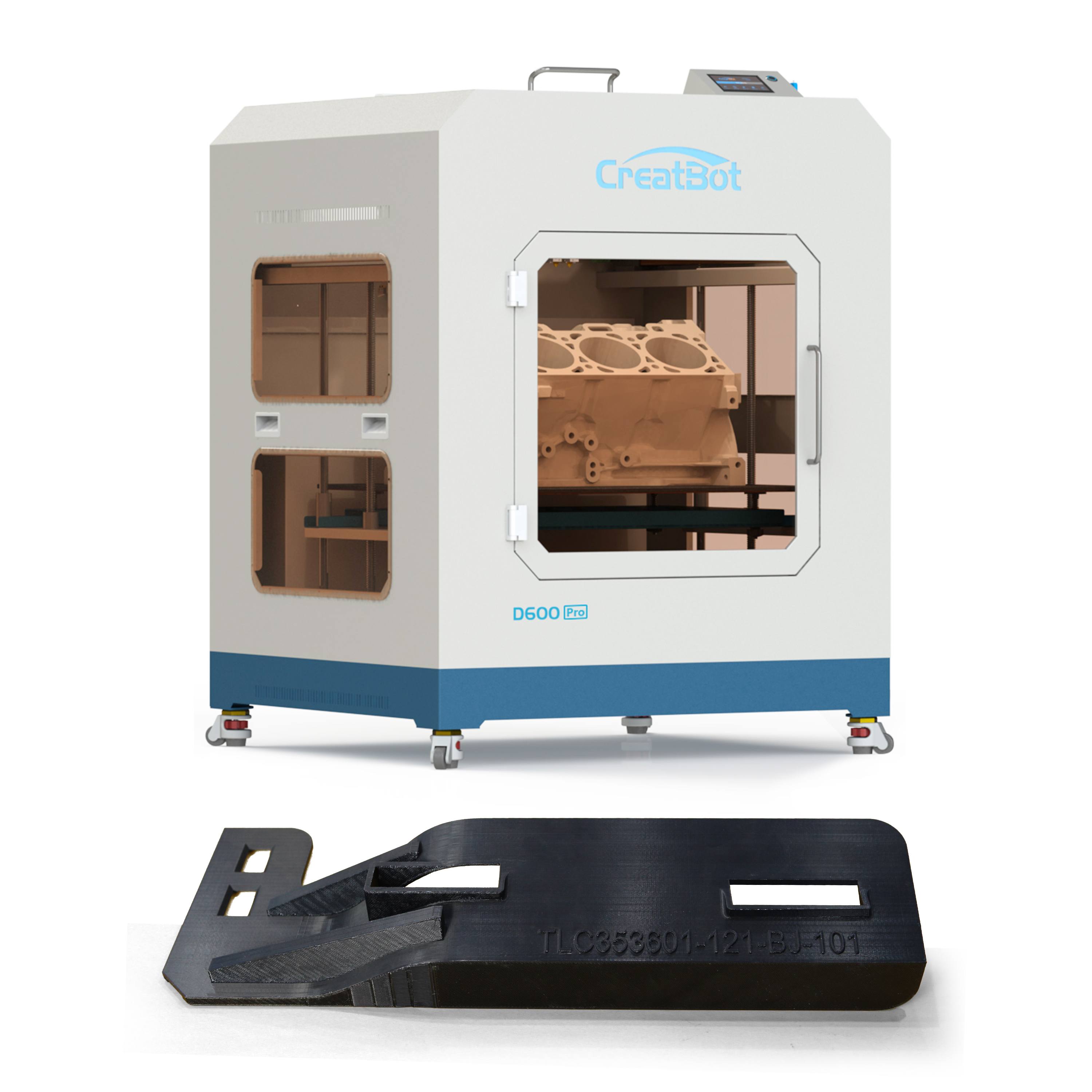 CreatBot D600Pro 3d Printer Desktop 3d Printer Desktop Sla/ Lcd FDM 3d Printer For Dental Model big impresora 3d