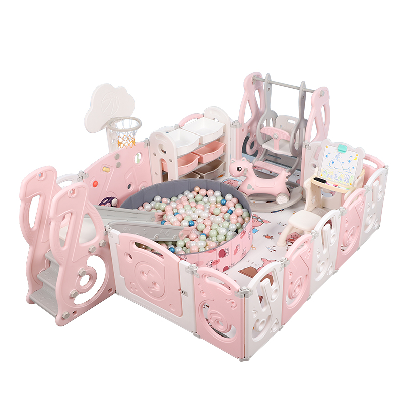 2022 playpen children's fence safety kids plastic kids baby playpen