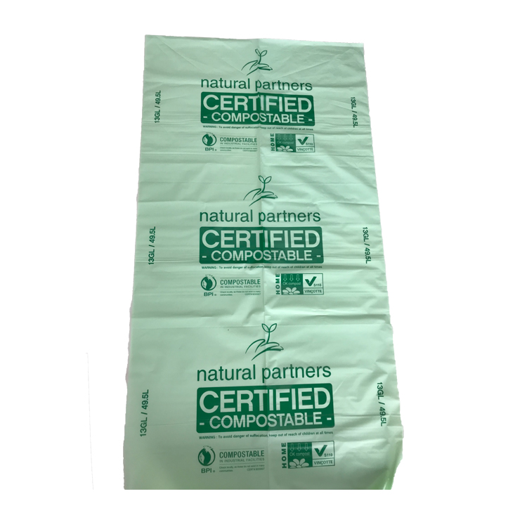 eco-friendly enironment non toxic corn starch biodegradable cassava bag