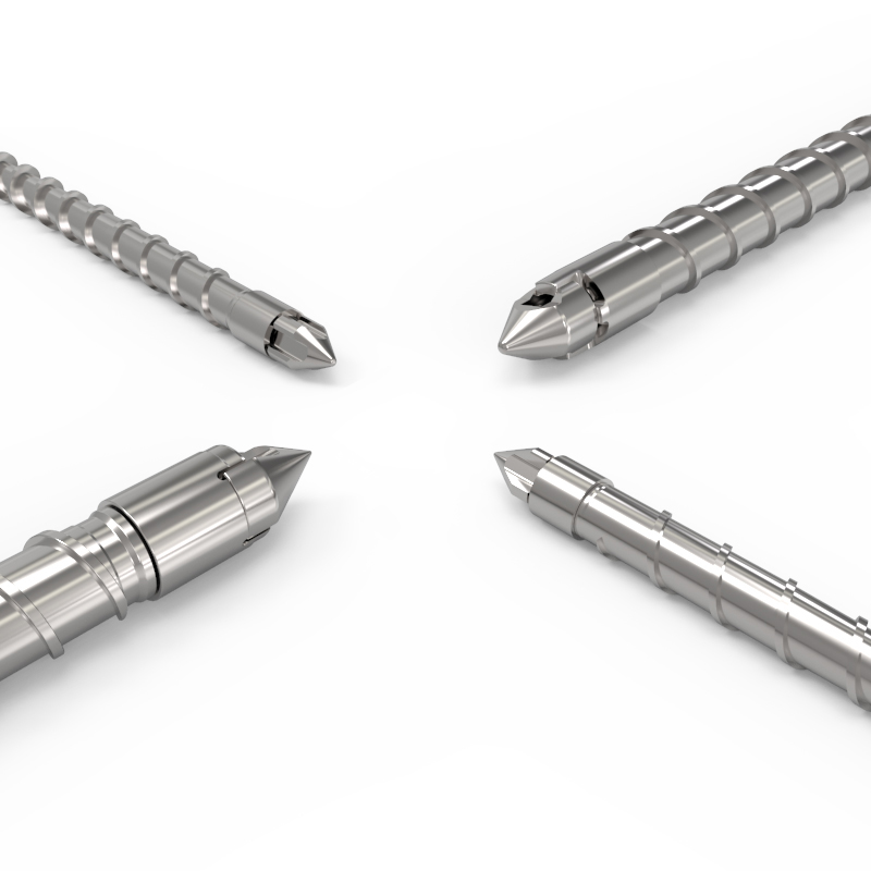 Single High Wear Screws for Injection Molding Machine
