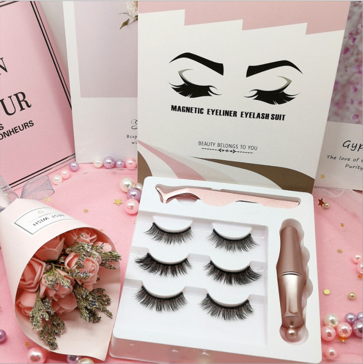 Pestanas magneticas postizas cilios magnetico faux cils magnetiques individual cil magnetic eyelash