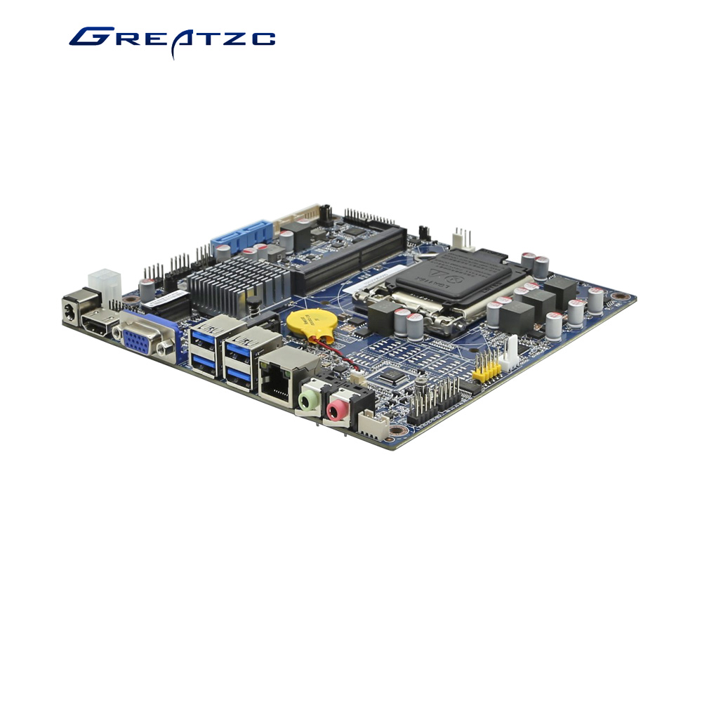 ZC-DN-H310SL-V LGA1151, разъем 9-го 8-го поколения, материнская плата Mini ITX промышленного класса