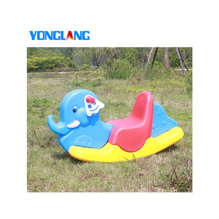 Hot Sale Creative Kids Plastic Cute Animal Rider Baby Rocking Horse Chair