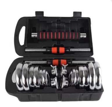 Strength Training Fitness Equipment Gym Weights Adjustable Dumbbell Set 40kg 80LBS For Body Building