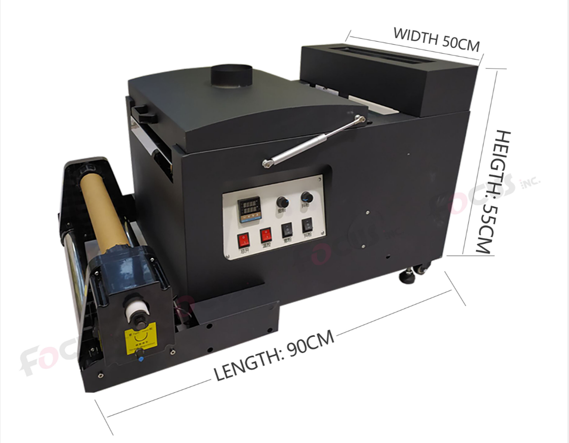 New Technology Plastic a3 dtf printer Film Heat Transfer Vinyl Digital Printer With Shaking Powder Machine For T-shirt