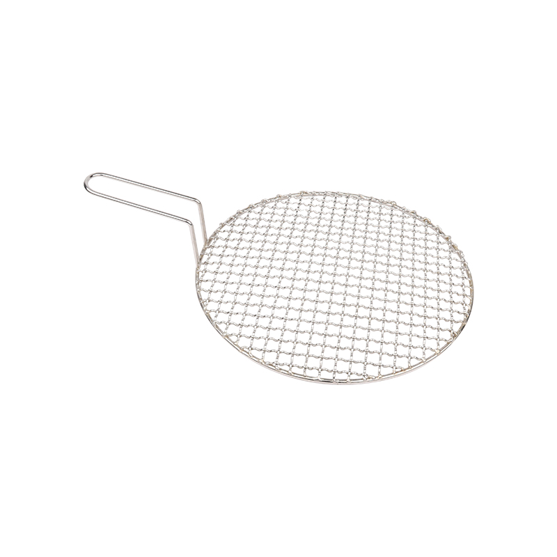 Pinniu 304 stainless steel copper round grill grates wire mesh for barbecue camping restaurant charcoal electric grill stove