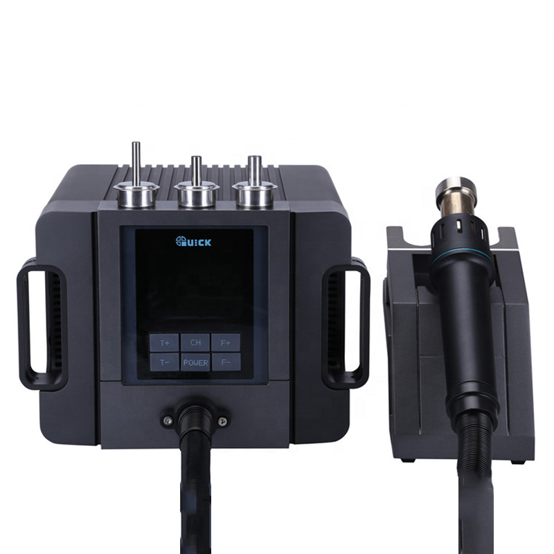 100% Original QUICK TR1300A Hot Air Rework Station industry Intelligent Desoldering Station In Stock Mobile Phone Repair Tools