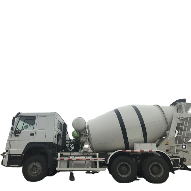 Sinotruk heavy duty truck high capacity used concrete mixer truck with price