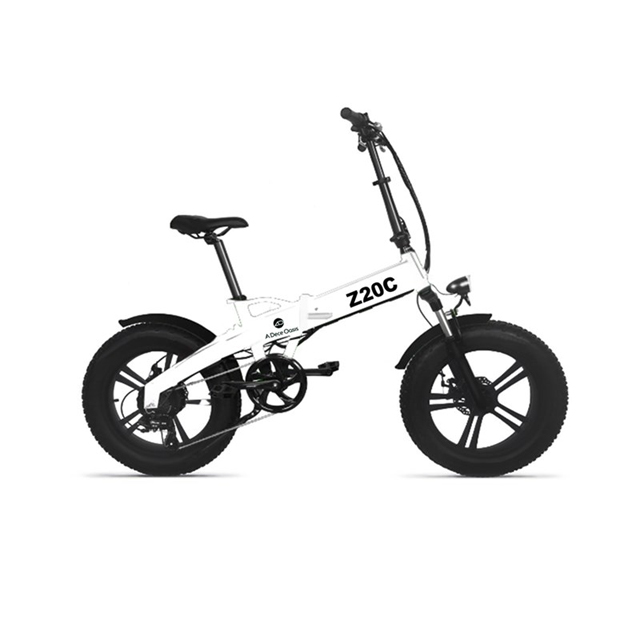 Большой пробег для мужчин и женщин, 20 дюймов, полная шина, Ebike Mid Drive ADO Z20C, складной электрический велосипед