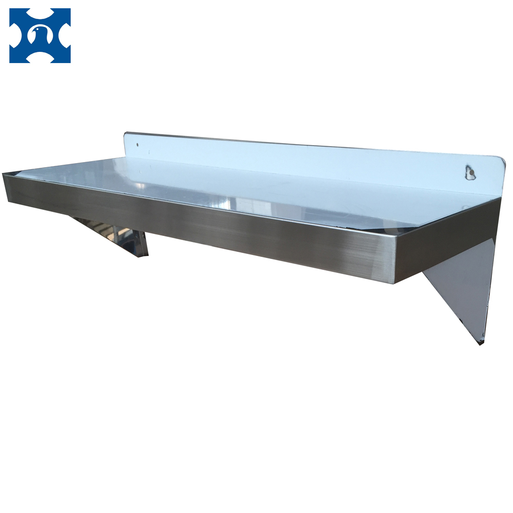 Stainless Steel Commercial Wall Mount Shelf Industrial Appliance Equipment (Restaurant, Bar, Home, Kitchen, Laundry, Garage)
