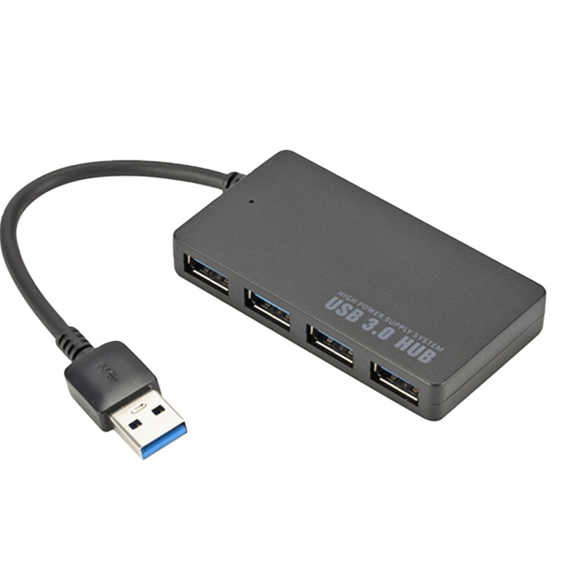 Usb-концентратор 3,0, 4 порта, высокоскоростной концентратор, высококачественный USB-концентратор, разветвитель для ПК, ноутбука, Mac, ноутбука, настольного компьютера