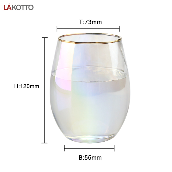 custom print design glass cup coffe cup glass cheap glass tea cup