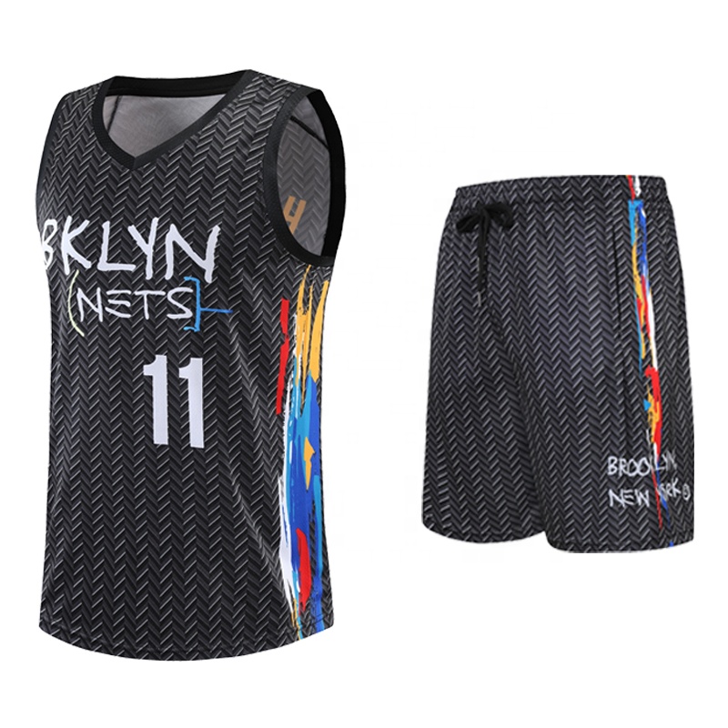 Новинка 2021, черная Оригинальная дизайнерская майка, майка с вышивкой Kyrie Irving 11, баскетбольная майка, униформа