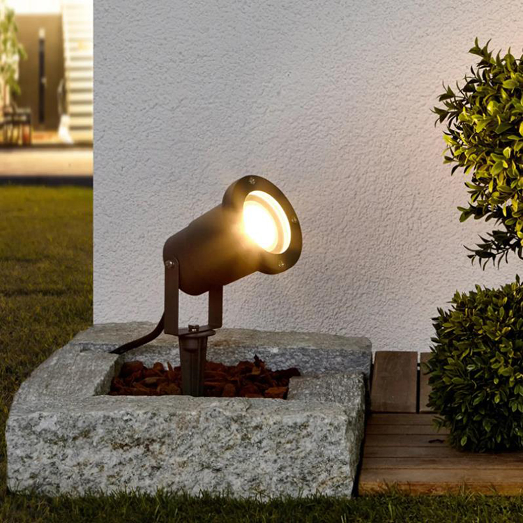 Adjustable Waterproof Garden LED Lights with Cover Outdoor Light for Garden Landscape Light