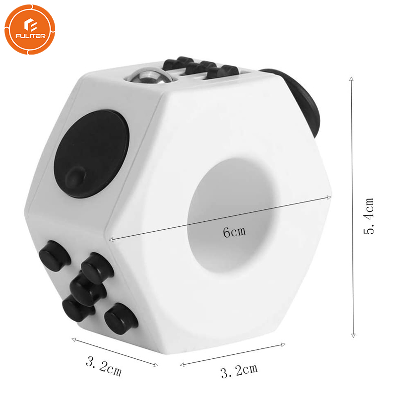 Gear Shape Stress Relieve Anti Stress Reliever Fidget Dice Goods Toys