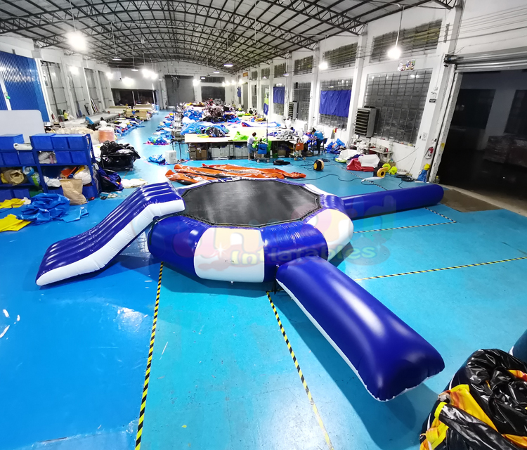 Оптовая продажа Мега аквапарк саней gonflable geant прыжки плавающие водные игры надувной водный батут